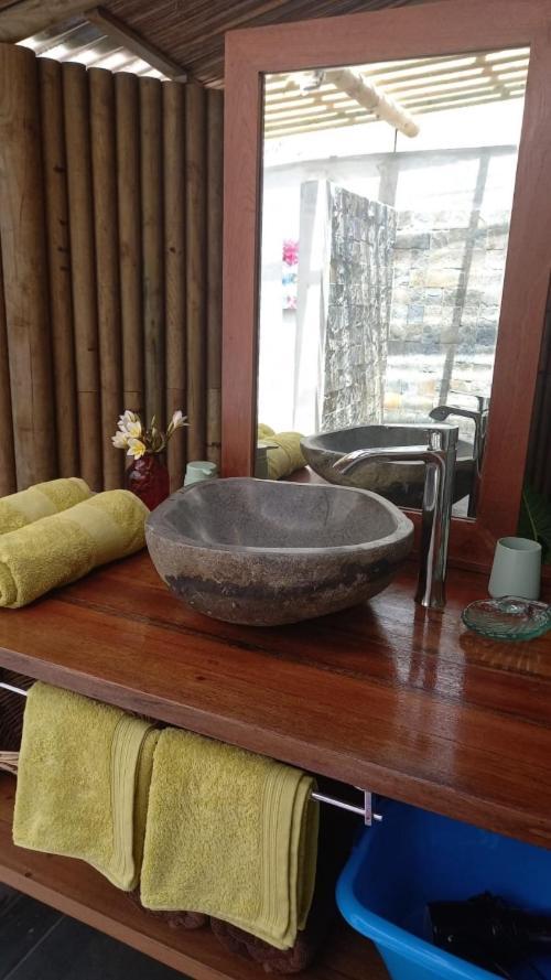 Brahmanhut - Eco Hut Experience In Harmony With Nature, Wellbeing And Spirit Bain Boeuf Dış mekan fotoğraf